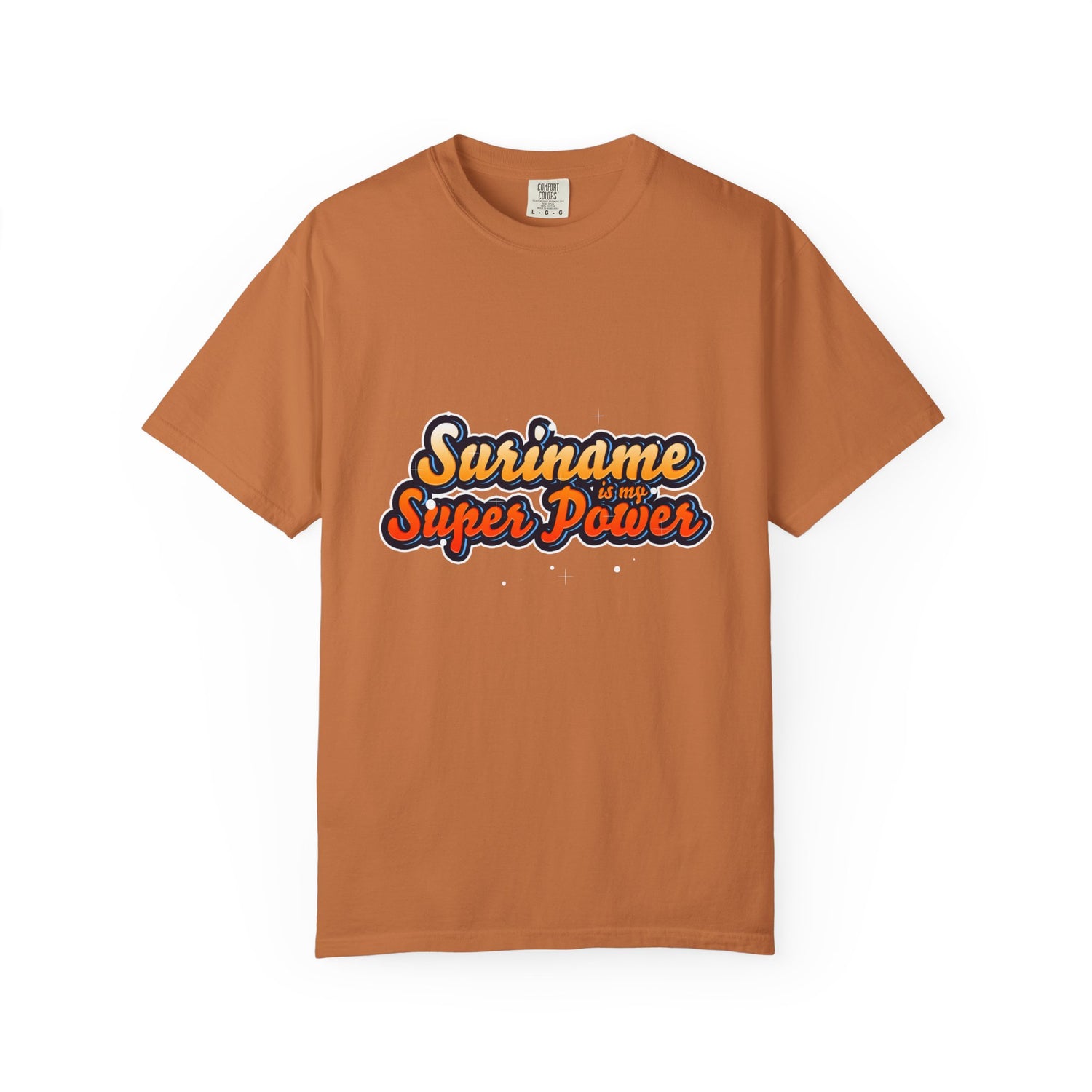 Suriname is My Super Power T-Shirt | Unisex Garment-Dyed Tee for Empowerment and Pride