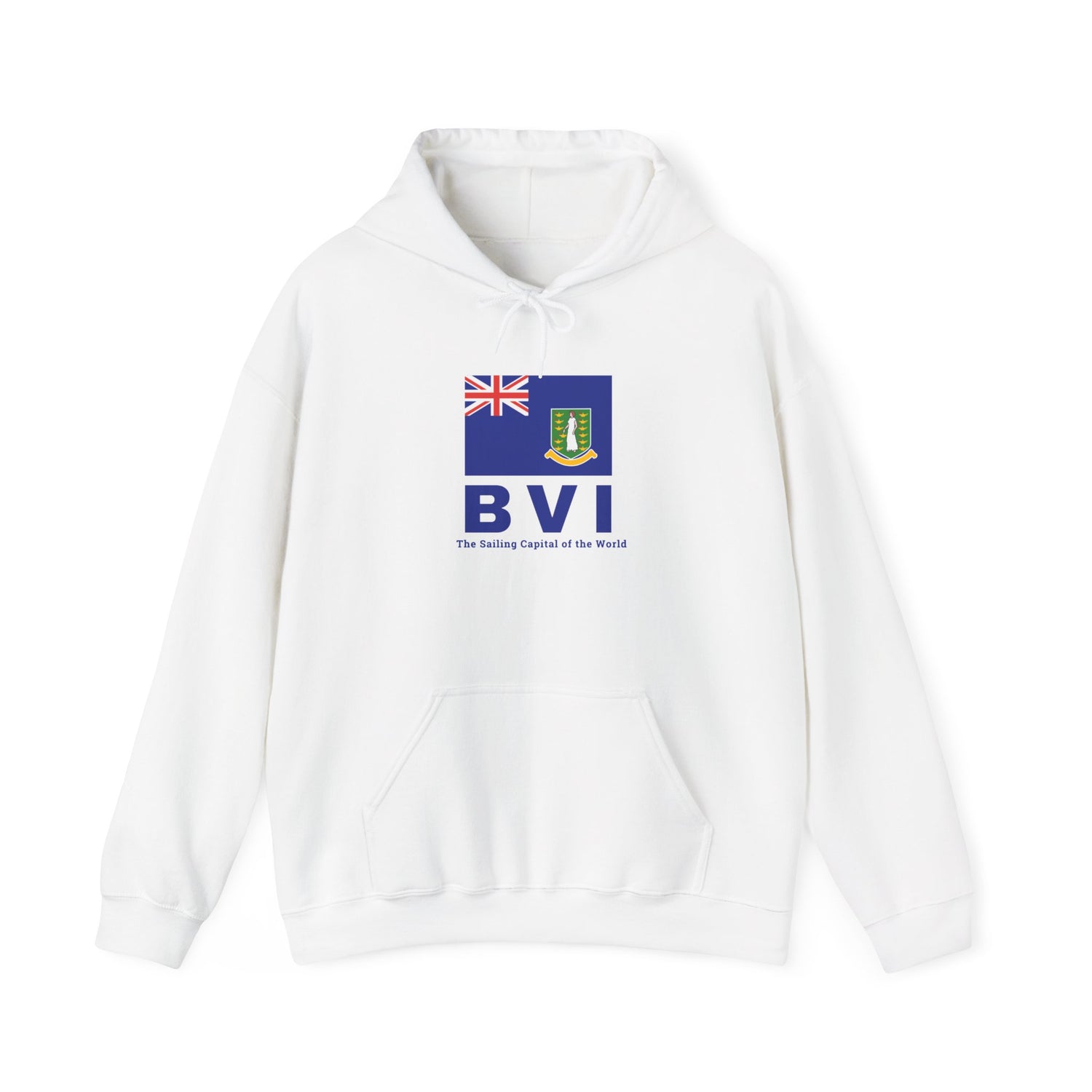 British Virgin Island Sailing Hoodie - Unisex Heavy Blendβ’ Sweatshirt
