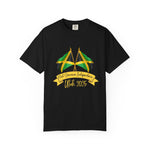 Jamaican - Utah Independence T-Shirt, Unisex Tee, Garment-Dyed Apparel, Casual Summer Wear, Jamaican Heritage Shirt, Unique Gift Idea