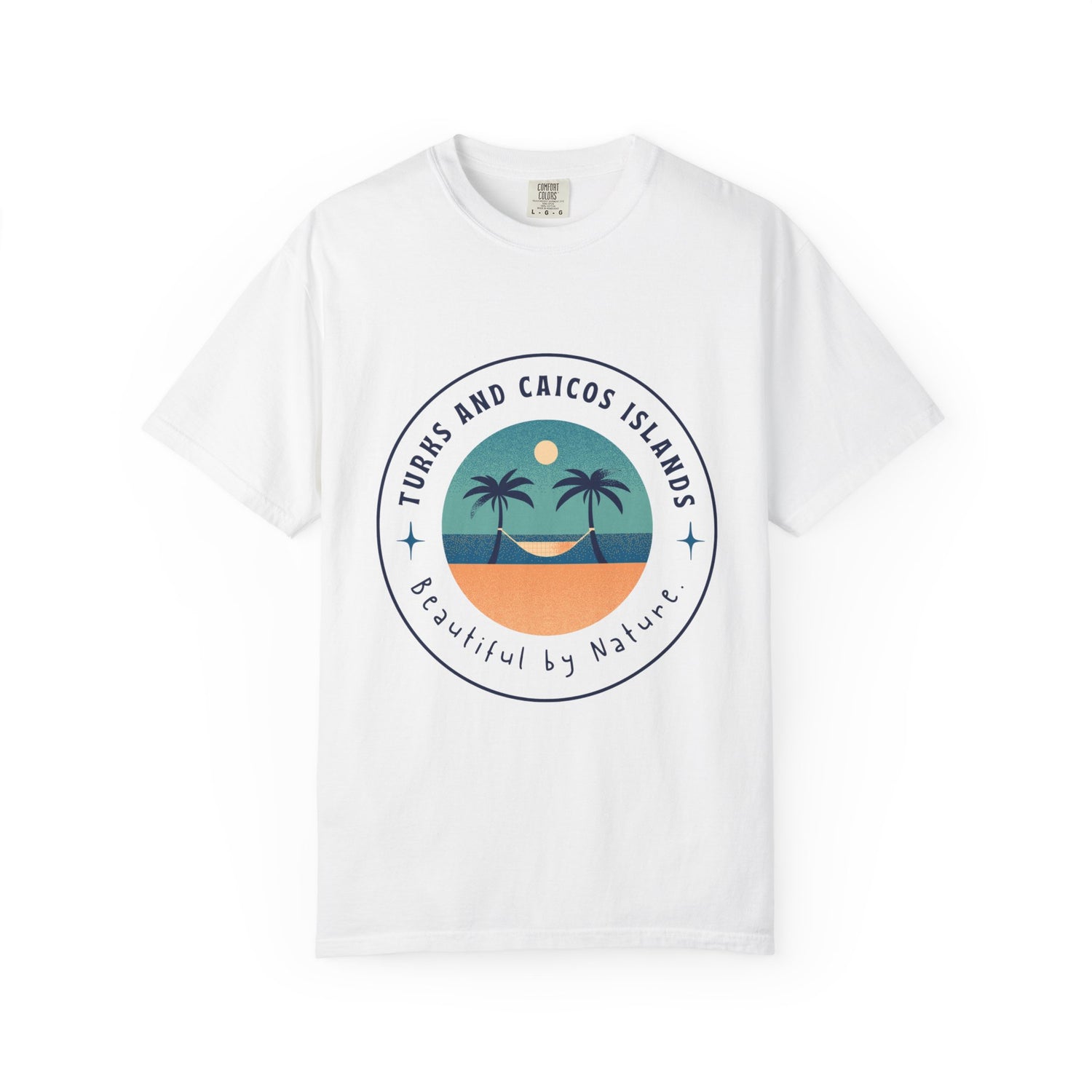 Turks and Caicos Islands Graphic T-Shirt - Beautiful by Nature Unisex Tee