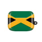 Jamaican Flag AirPod Case, Stylish Accessories for Music Lovers, Gift for Travelers, Personalized Bluetooth Case