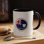 Anguilla Awaits Accent Coffee Mug - 11oz & 15oz - Perfect Gift for Travelers & Beach Lovers