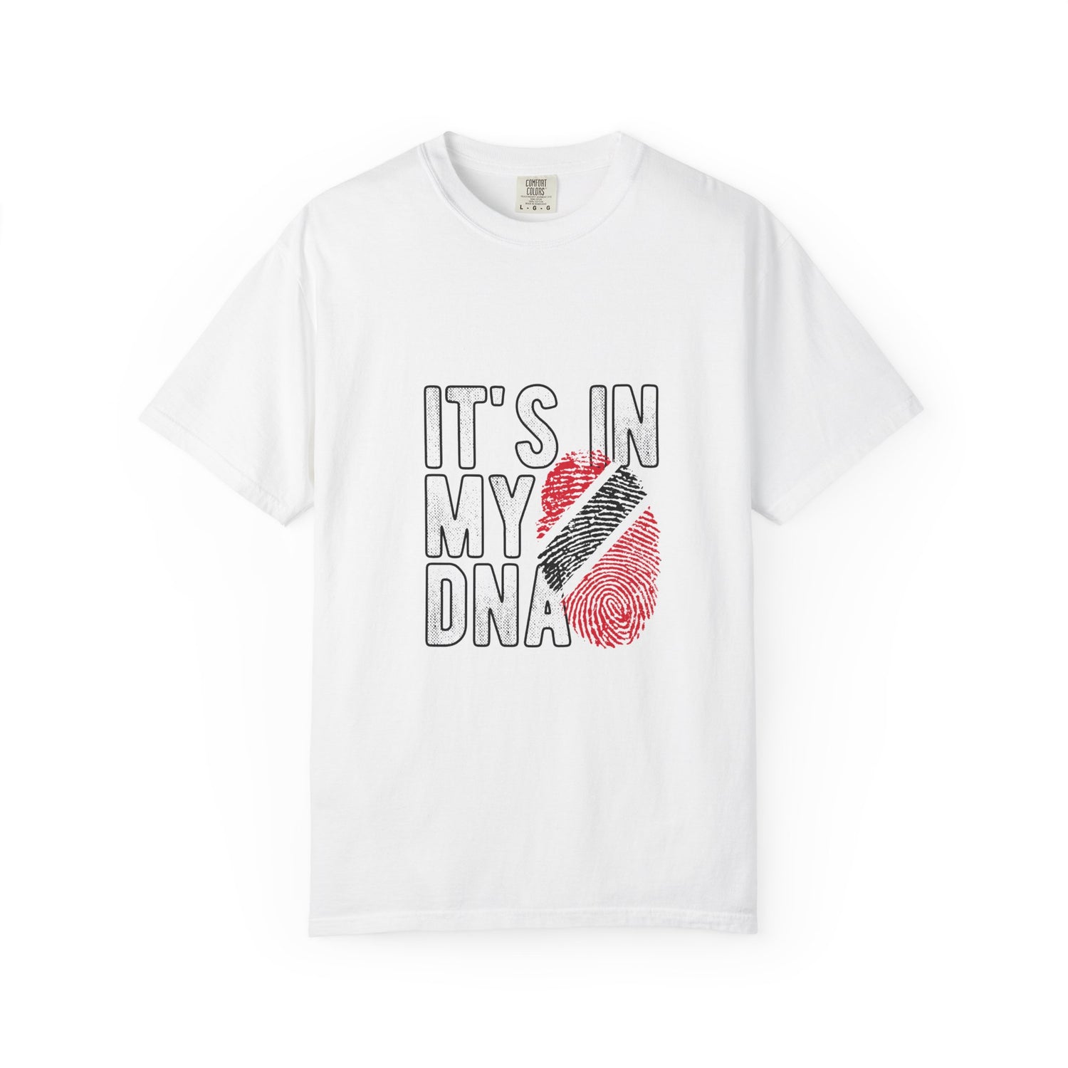 Trinidad DNA T-Shirt, Trendy Casual Tee, Unisex Graphic Shirt, Unique Heritage Gift, Travel Souvenir, Perfect for Festivals