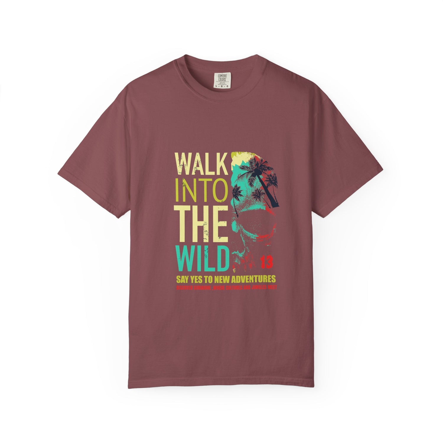 Adventure-Inspired Unisex T-Shirt - "Walk Into The Wild" Suriname