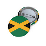 Custom Jamaica Flag Pin Buttons | Cute Accessories for Pride, Festivals, Gifts, Parties, and Celebrations