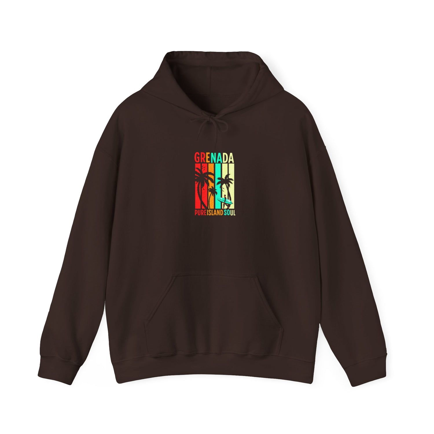 Grenada-Inspired Unisex Heavy Blend Hooded Sweatshirt - Perfect for Island Vibes and Casual Leisure