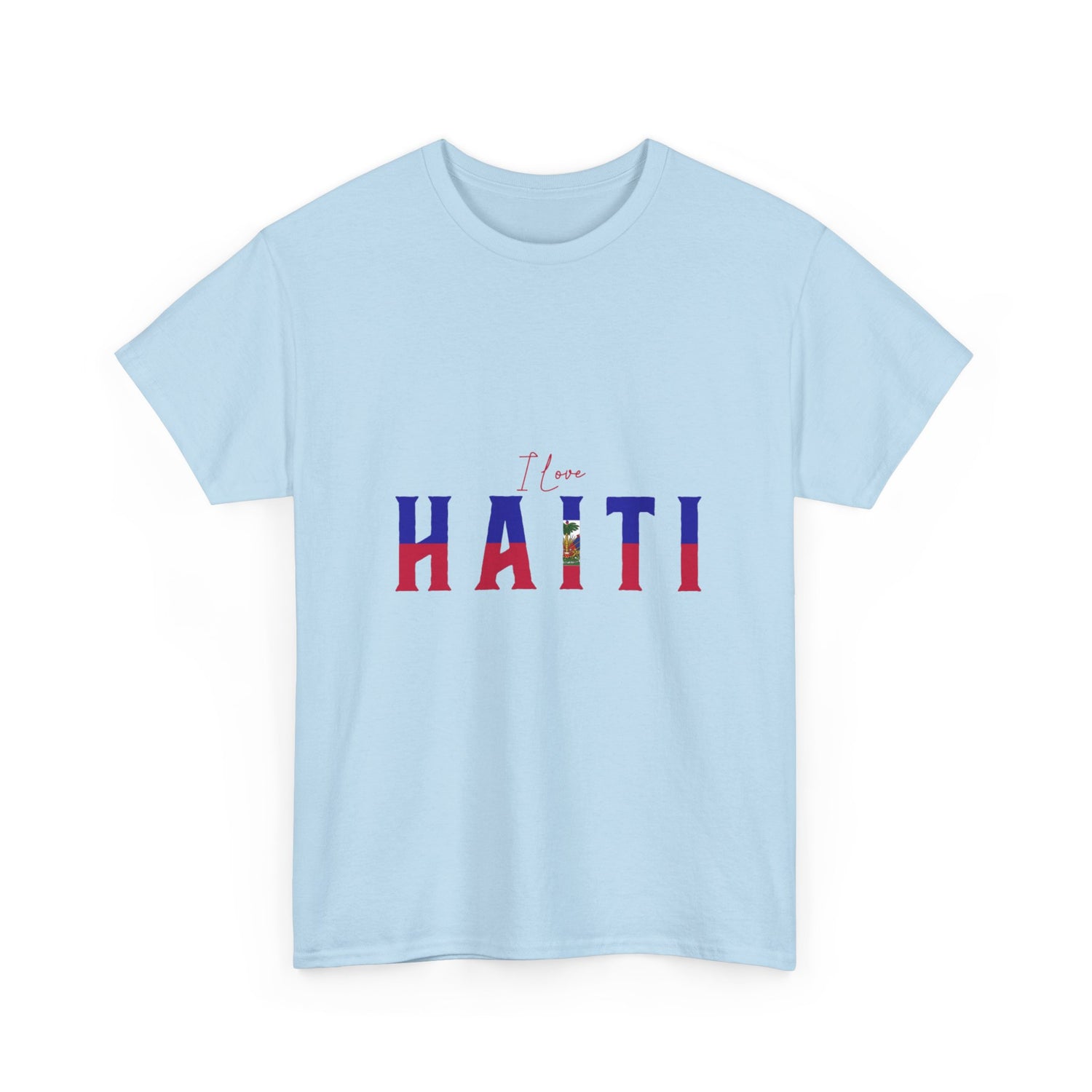 Unisex Heavy Haiti Katoenen T-shirt