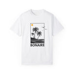 Bonaire Sunset Palm Unisex T-Shirt - Casual Beach Vibe
