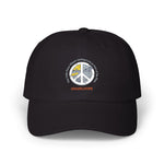 Guadeloupe Peace Classic Dad Cap with Peace & Love Design - Perfect for Casual Wear and Gifts