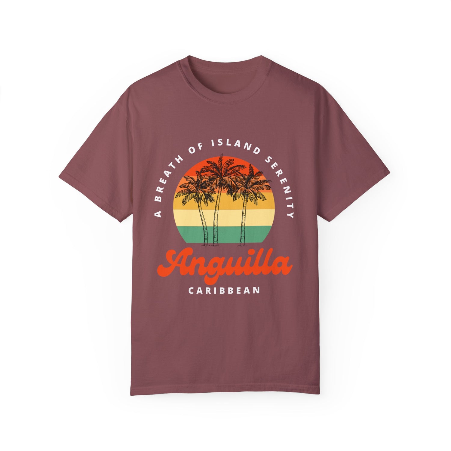 Anguilla Caribbean T-Shirt - Island Serenity Vibes