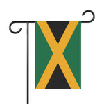 Jamaican Garden Banner | Outdoor Decor, Party Flag, Home & Garden Art, Caribbean Vibes, National Pride Decoration