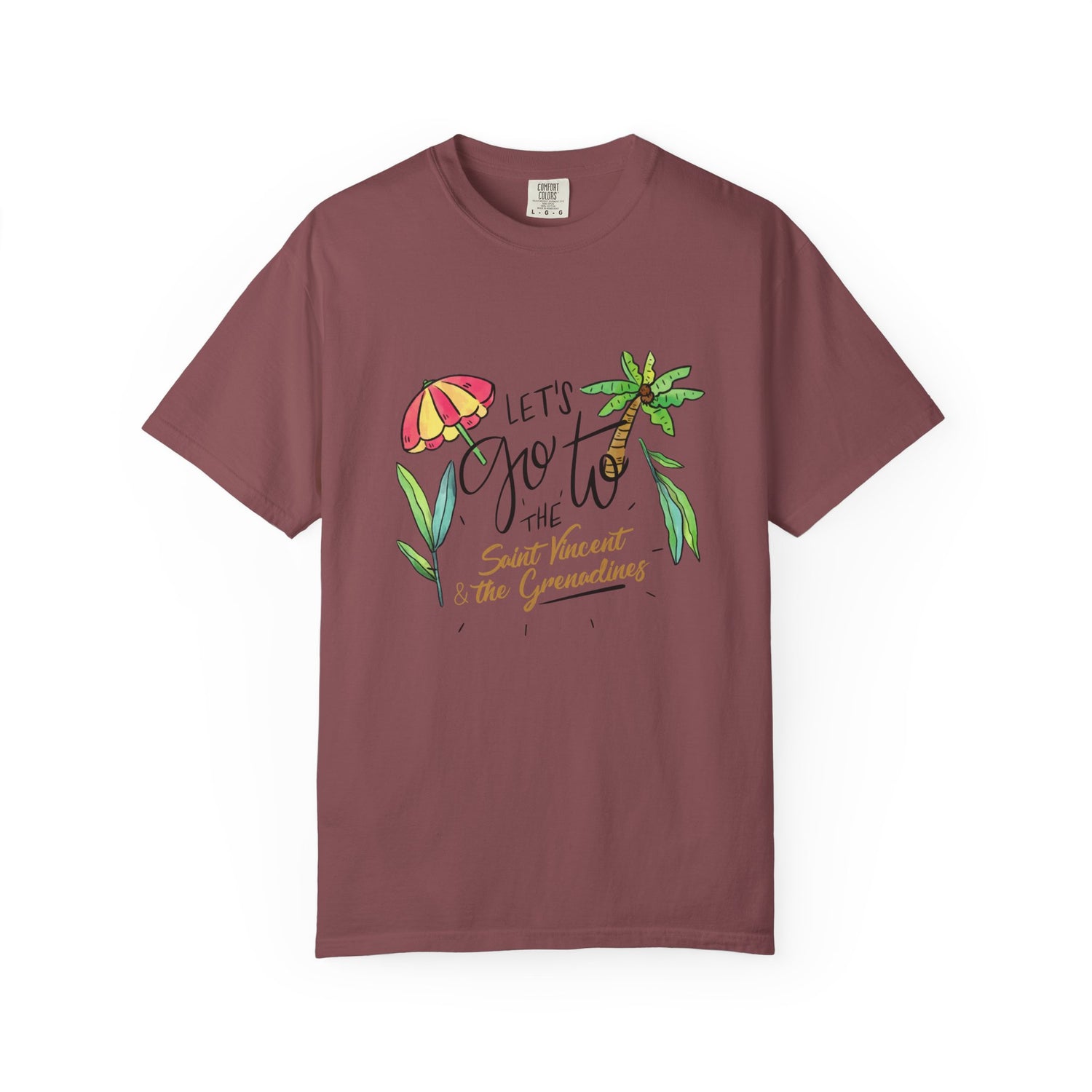 Tropical Escape Unisex T-Shirt - "Let's Go To Saint Vincent & The Grenadines"