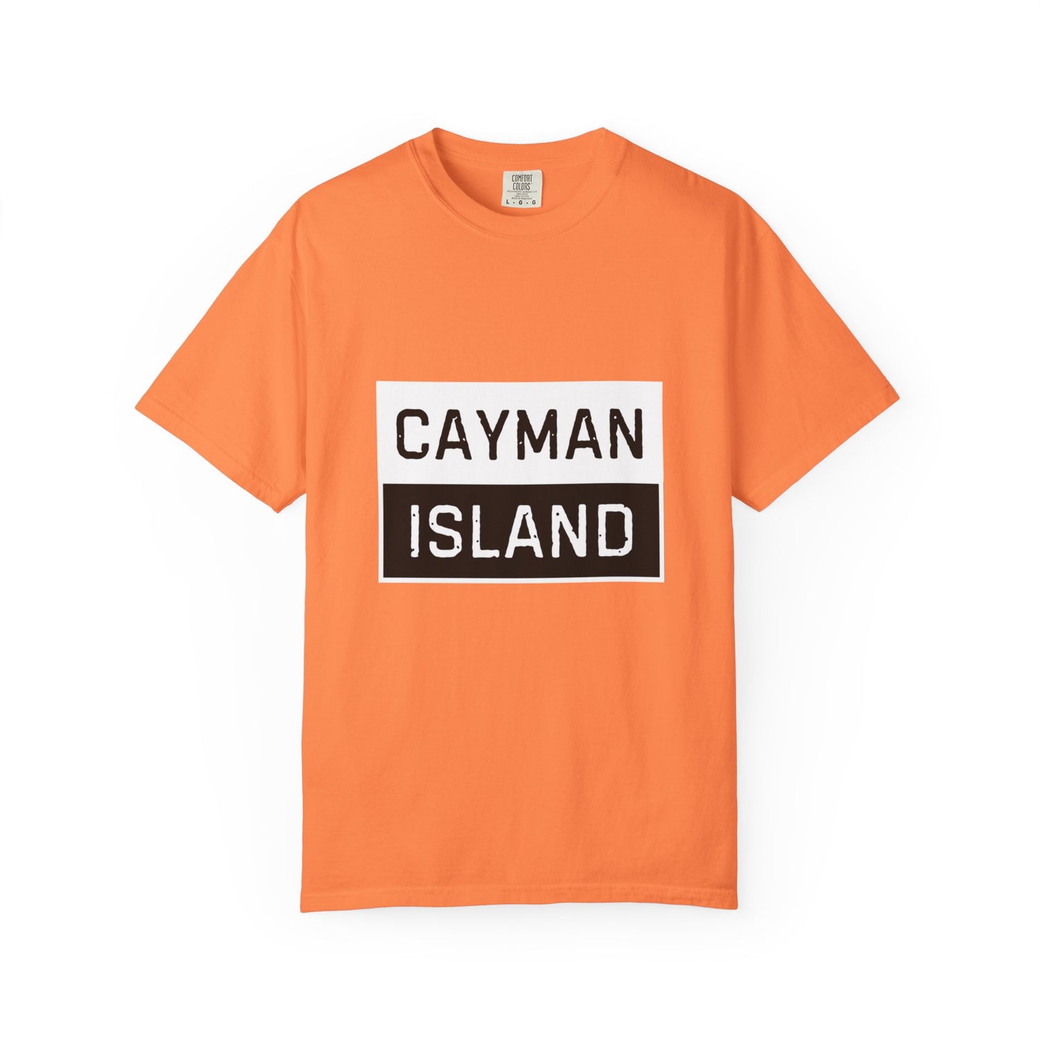 Cayman Island Unisex Garment-Dyed T-Shirt - Casual Travel Wear