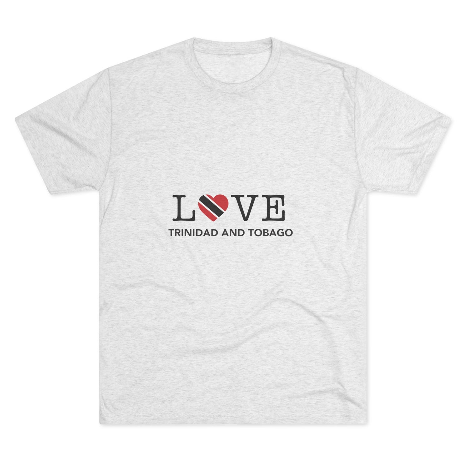 Trinidad and Tobago Heart Shaped Flag T-Shirt