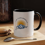 The Caribbean Vibes Accent Bonaire Coffee Mug | Dreamy Mountain Design for Coffee Lovers