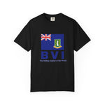 British Virigin Island Sailing Capital Unisex Garment-Dyed T-Shirt