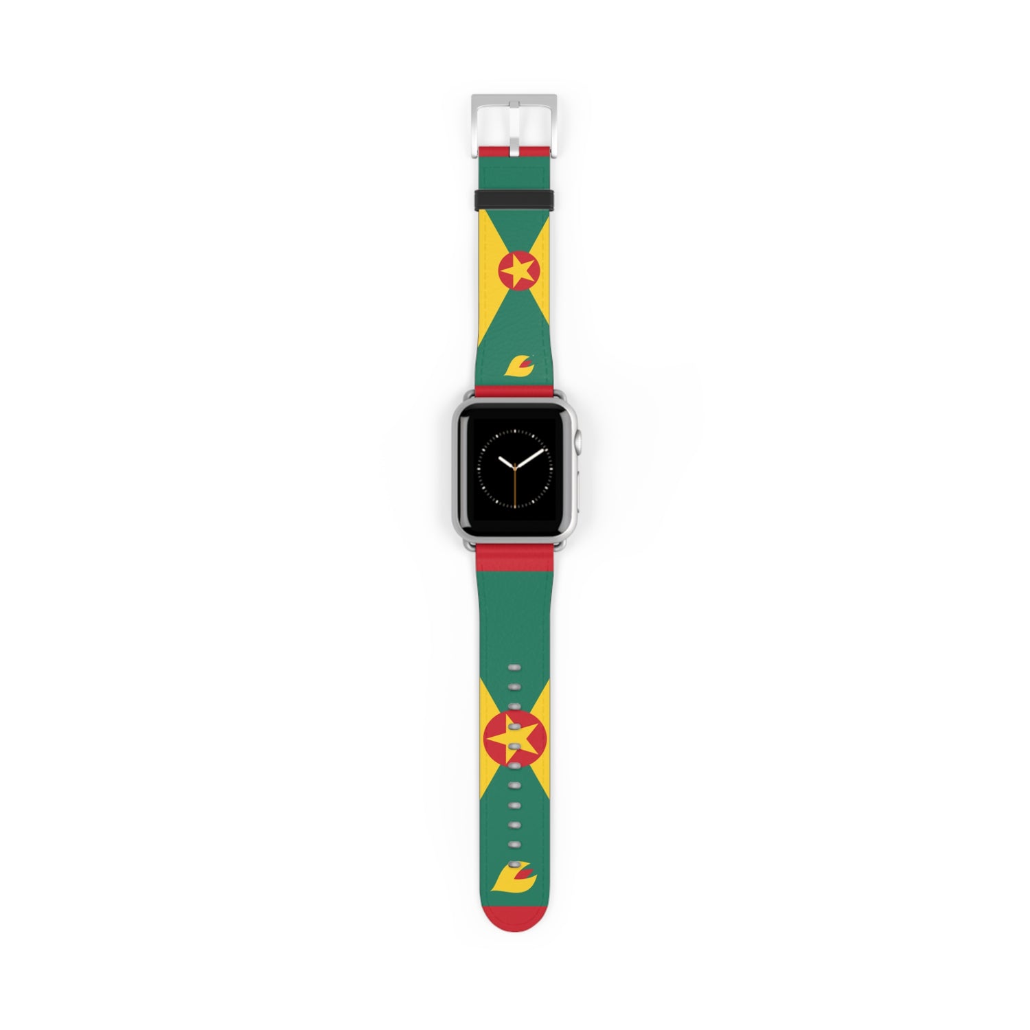 Grenada Flag Watch Band, Vibrant Sports Accessory, Perfect for Travel Lovers, Independence Day Gift, Cultural Pride