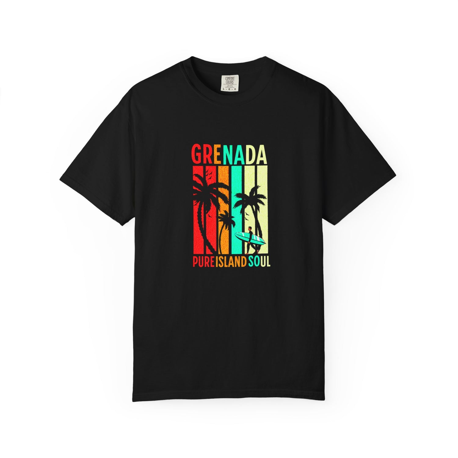 Grenada Island Soul Unisex T-Shirt - Vibrant Summer Vibes