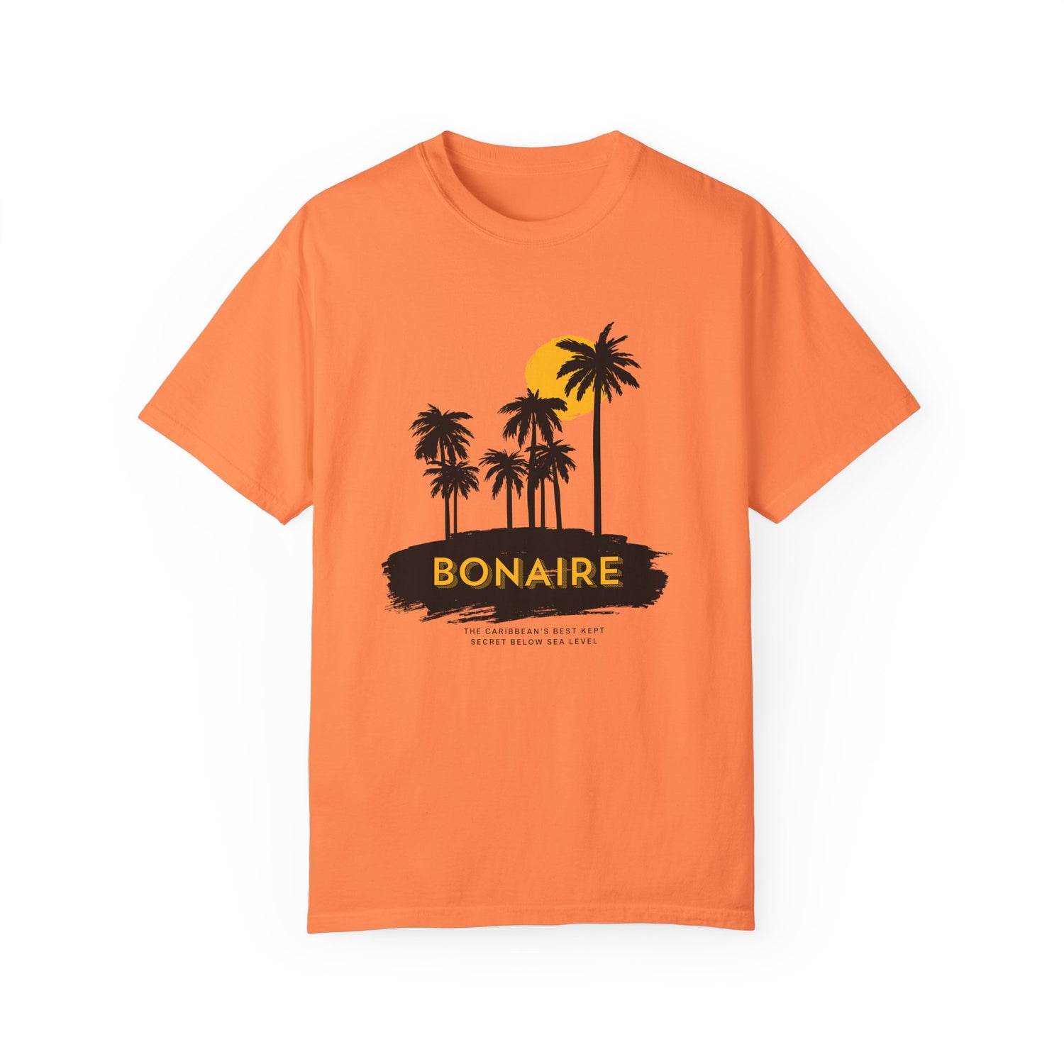 Bonaire Sunset Palm T-Shirt | Vacation Vibes Unisex Tee