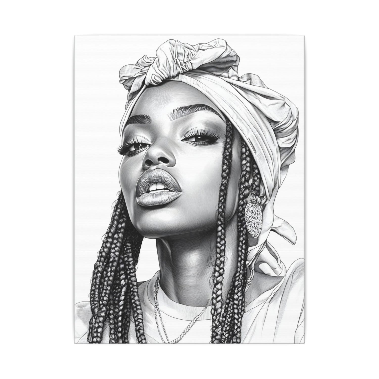 Stylish Art Canvas Print, Wall Decor, Home Decoration, Gift for Her, Modern Art