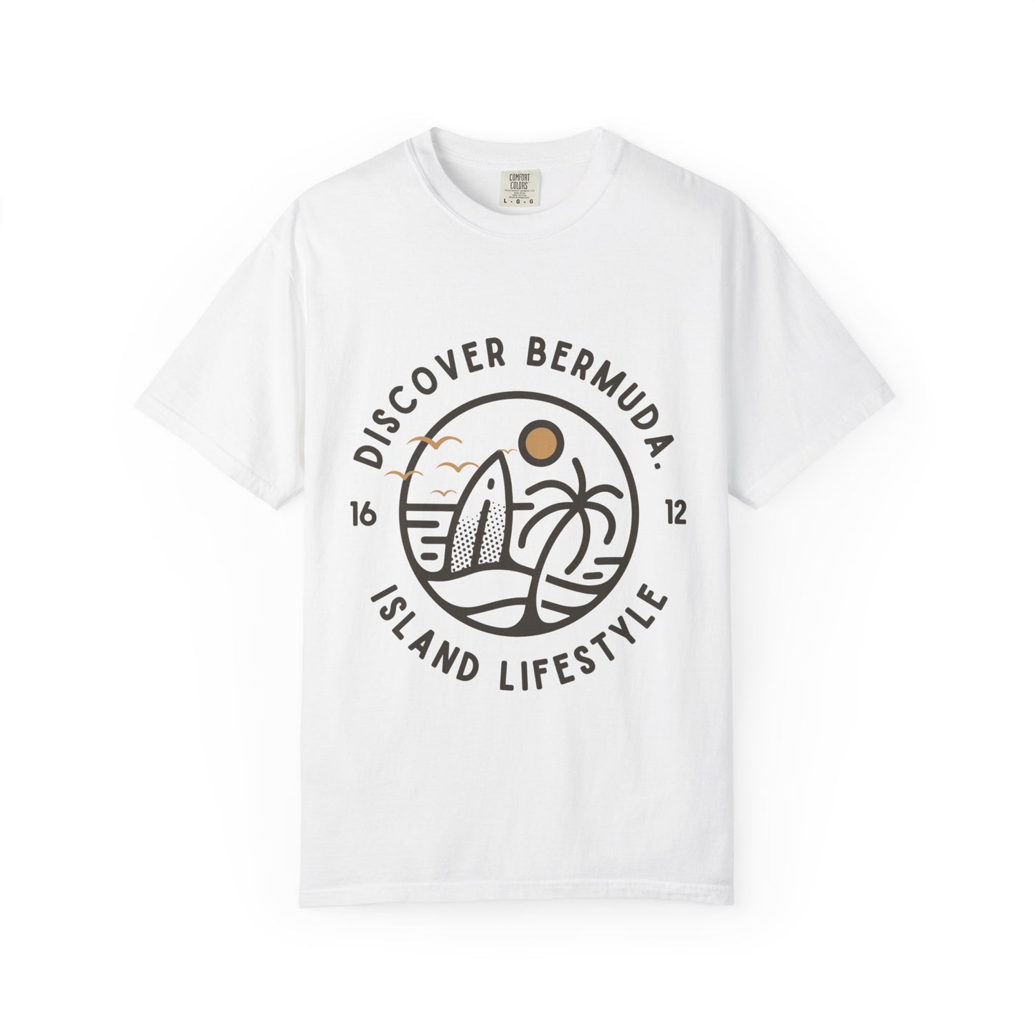 Discover Bermuda Island Lifestyle T-Shirt | Unisex Garment-Dyed Tee for Summer Vacations