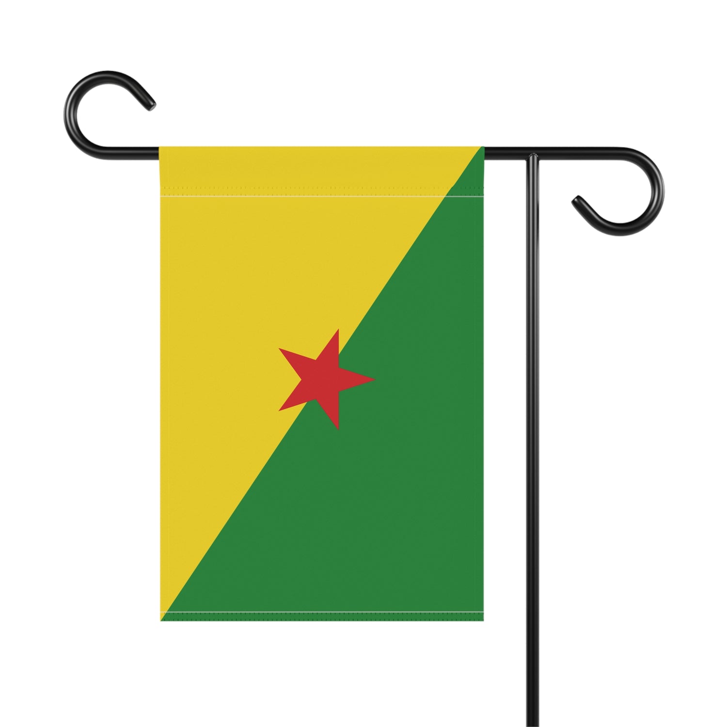 French Guiana Vibrant Garden Banner, Colorful House Decor, Outdoor Flag, Seasonal Yard Sign, Home & Garden Gift, Garden Welcome Flag