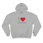 I Love Cayman Island Champion Hoodie