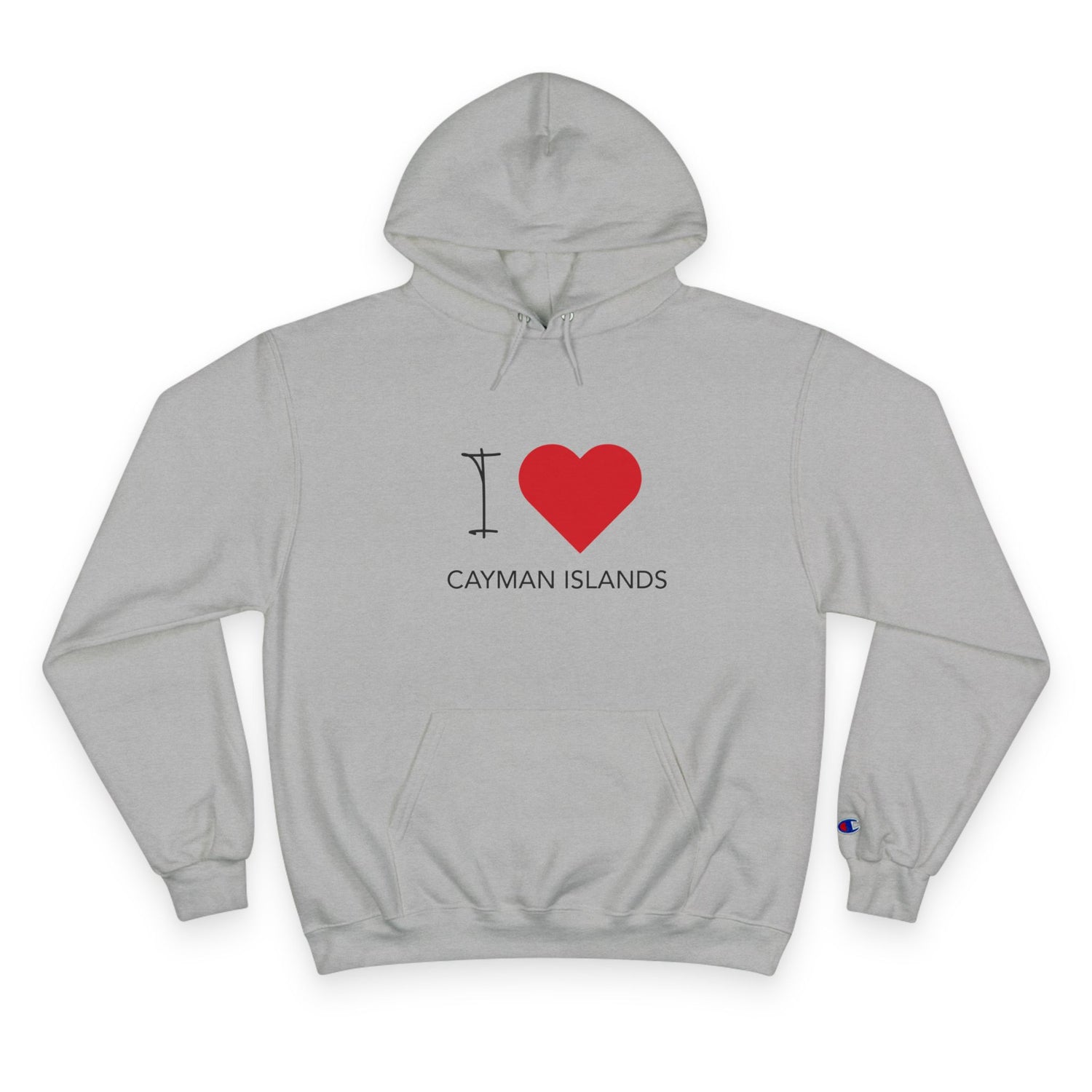 I Love Cayman Island  Champion Hoodie