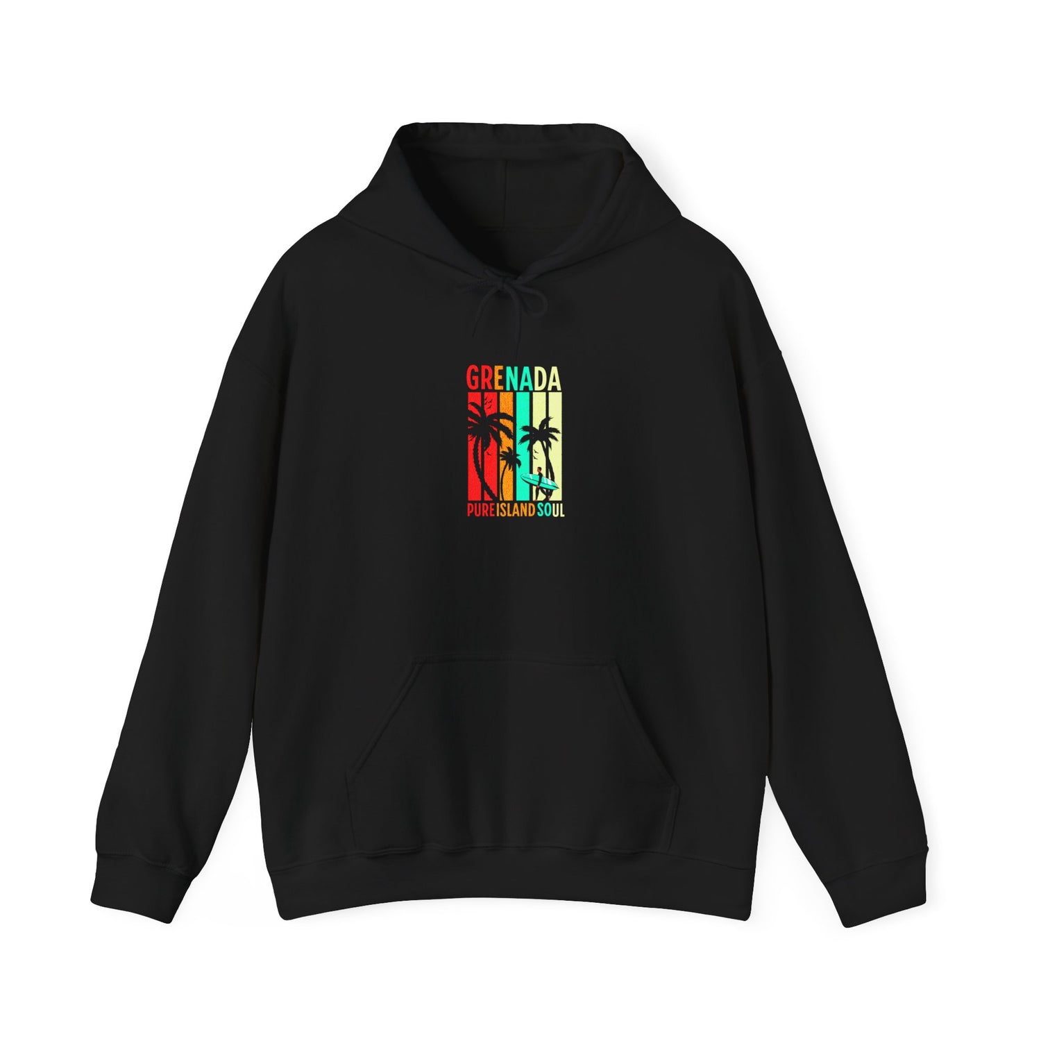 Grenada-Inspired Unisex Heavy Blend Hooded Sweatshirt - Perfect for Island Vibes and Casual Leisure