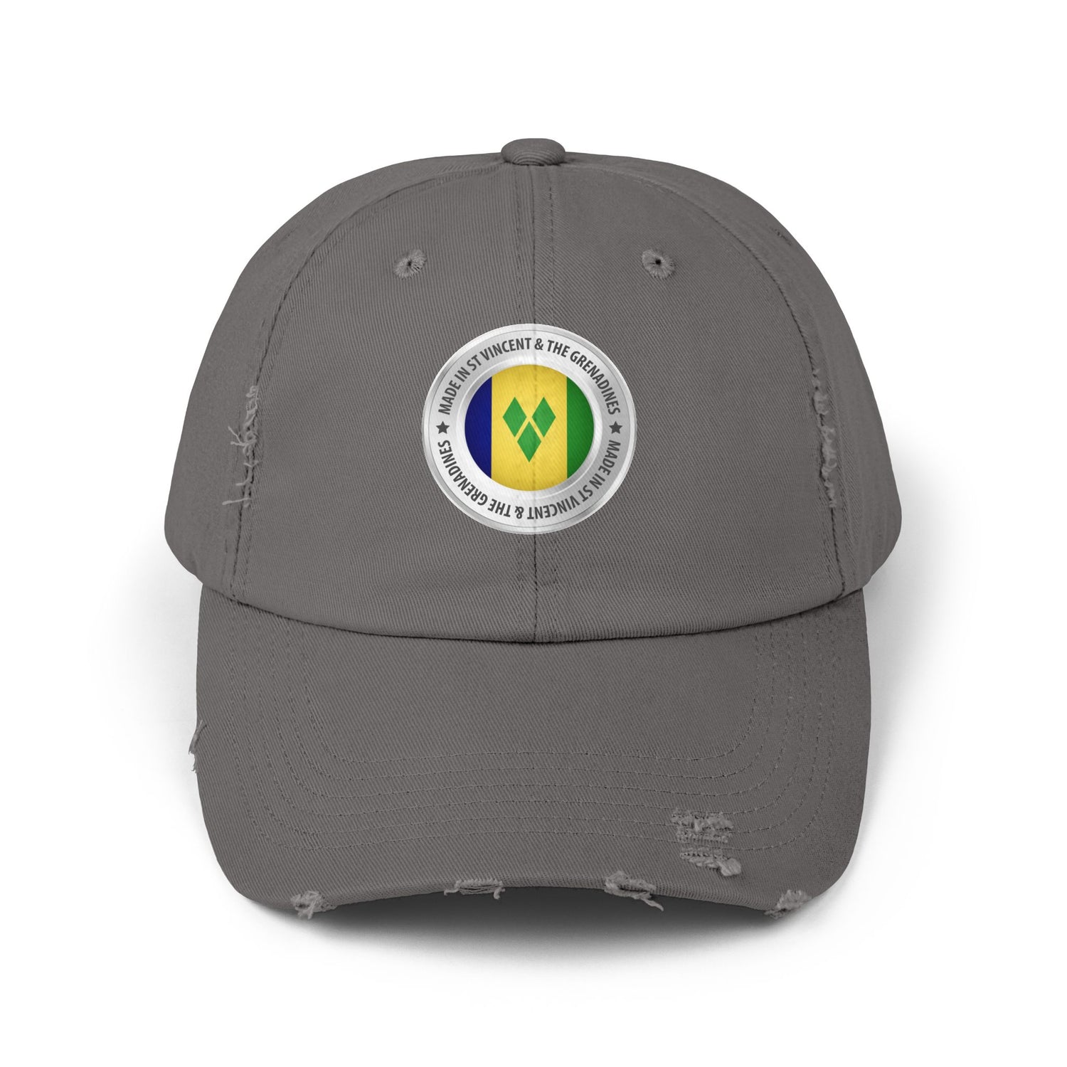 Saint Vincent and the Grenadines Unisex Distressed Cap