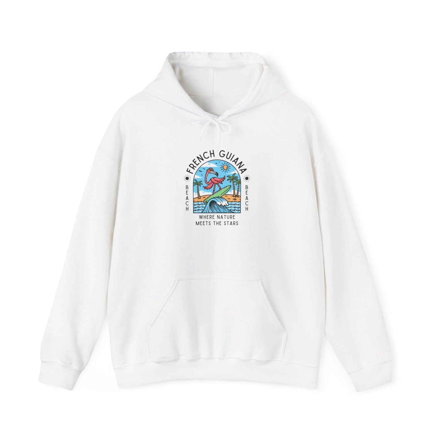 French Guiana Adventure Hoodie | Unisex Heavy Blend Sweatshirt