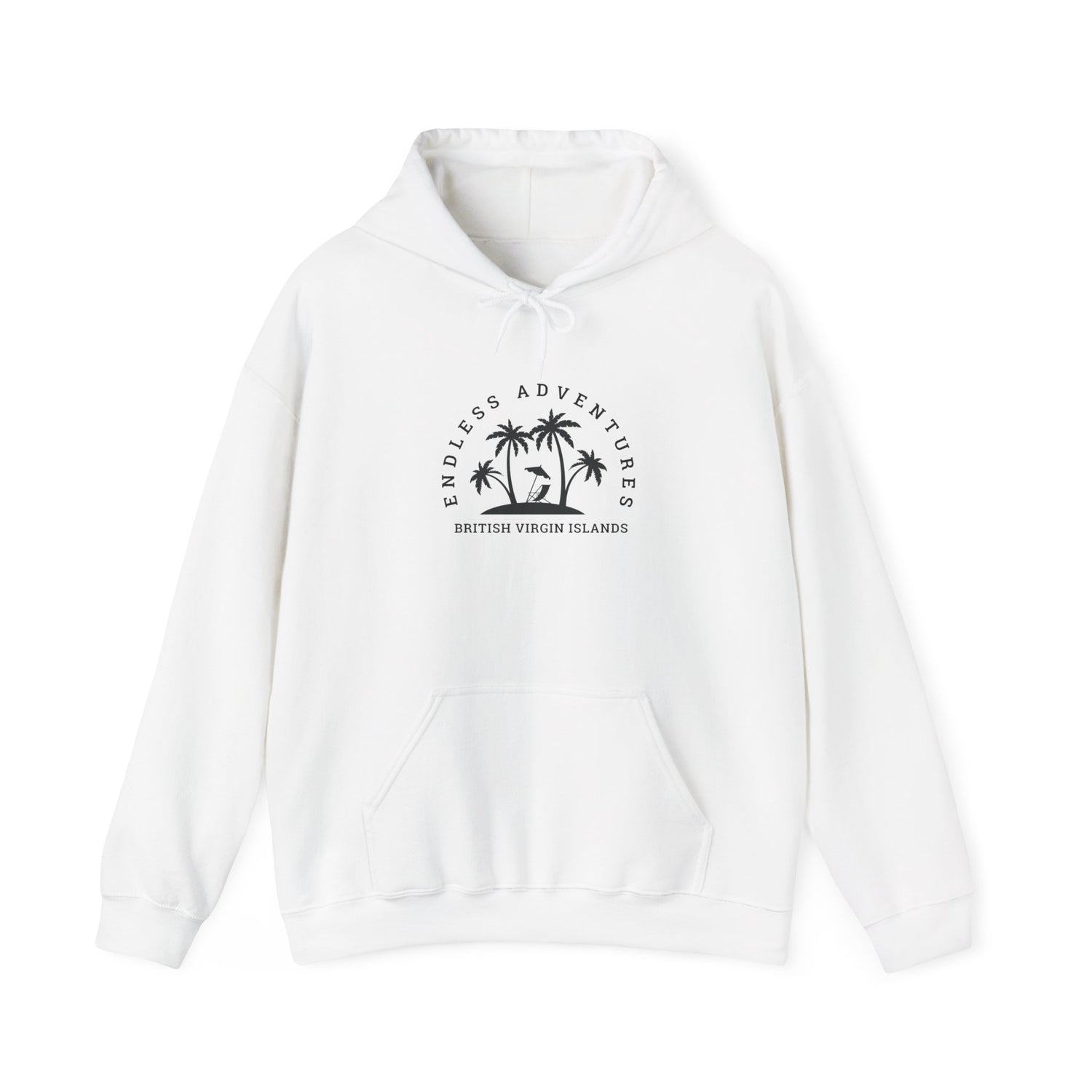Endless Adventures Hoodie | Unisex Heavy Blendβ’ Sweatshirt with British Virgin Islands Design