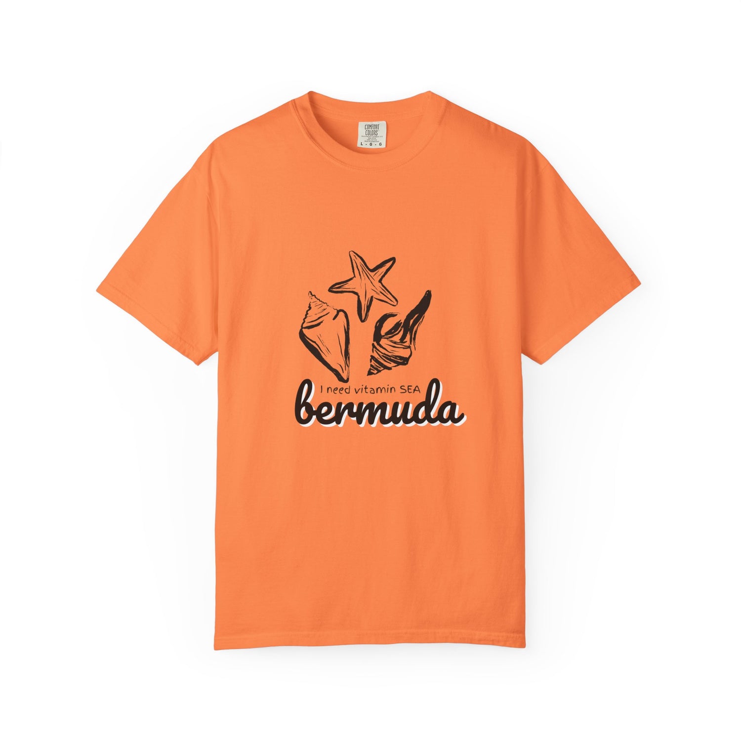 Bermuda Vitamin Sea T-Shirt | Unisex Garment-Dyed Tee for Beach Lovers