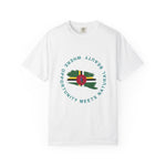 Dominica Unisex Garment-Dyed T-Shirt - "Where Opportunity Meets Natural Beauty"