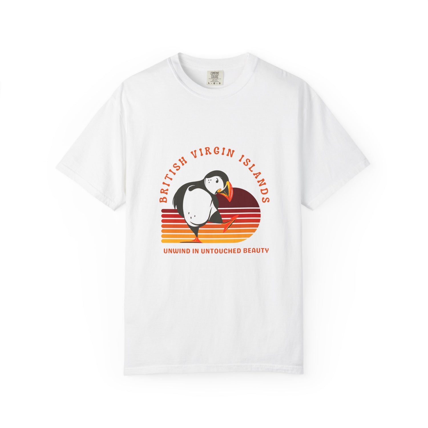 Vintage-Inspired Unisex T-Shirt - British Virgin Islands Design