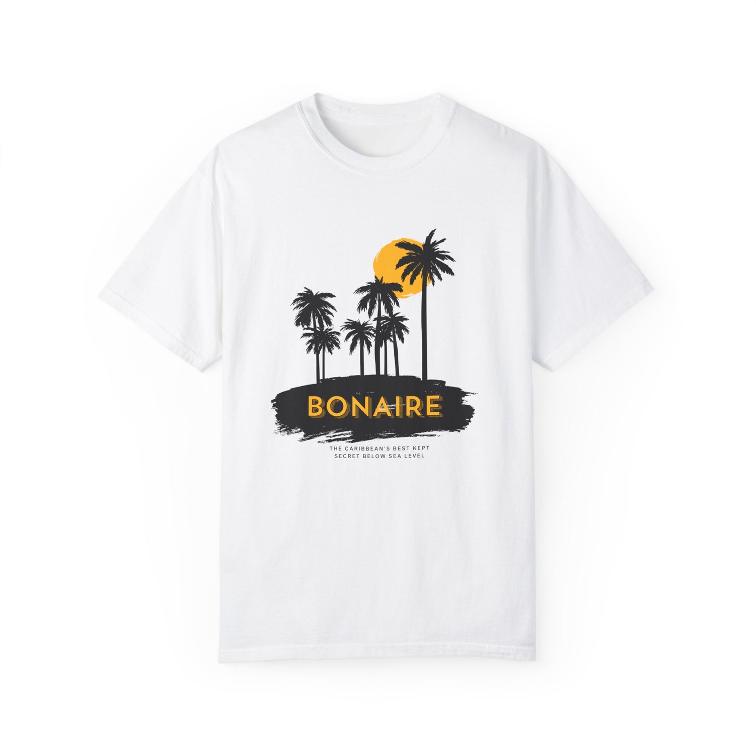 Bonaire Sunset Palm T-Shirt | Vacation Vibes Unisex Tee