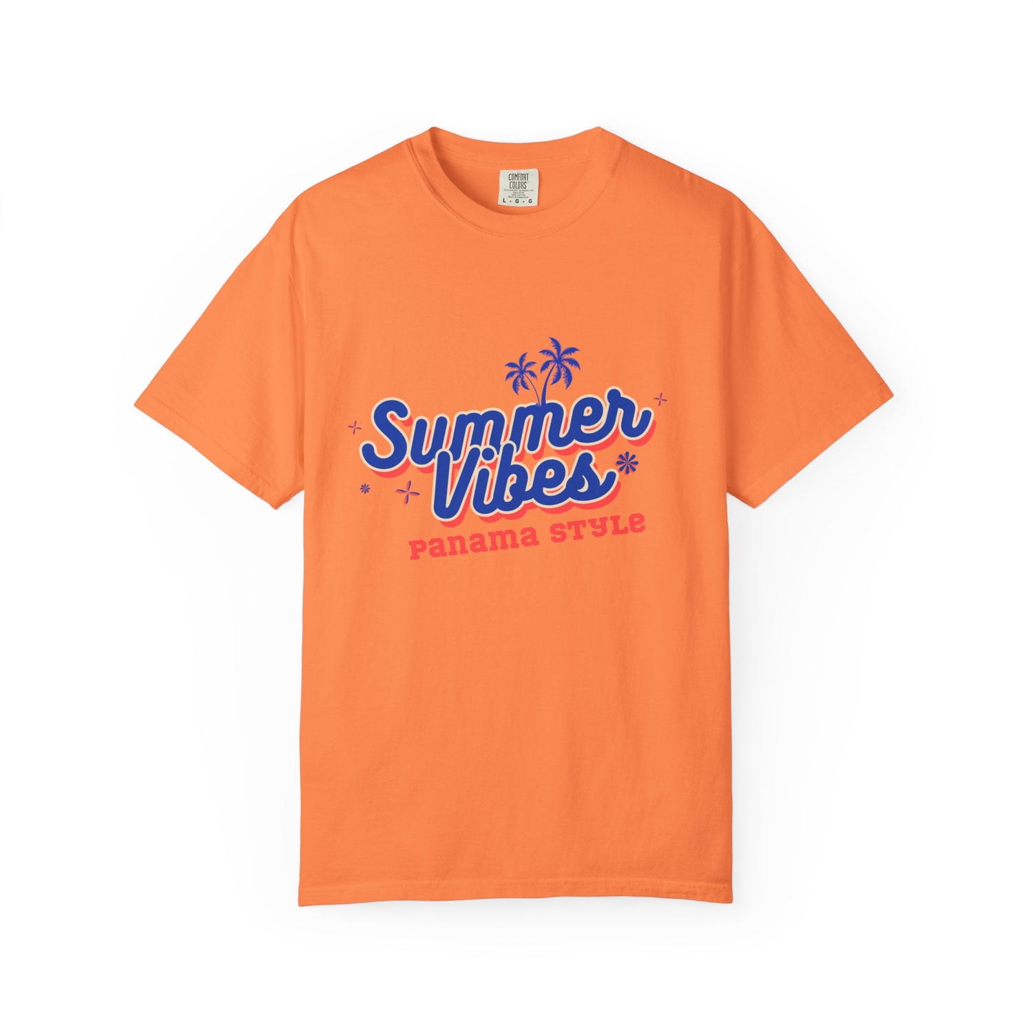 Panama Summer Vibes T-Shirt - Unisex Garment-Dyed Tee for Beach Lovers