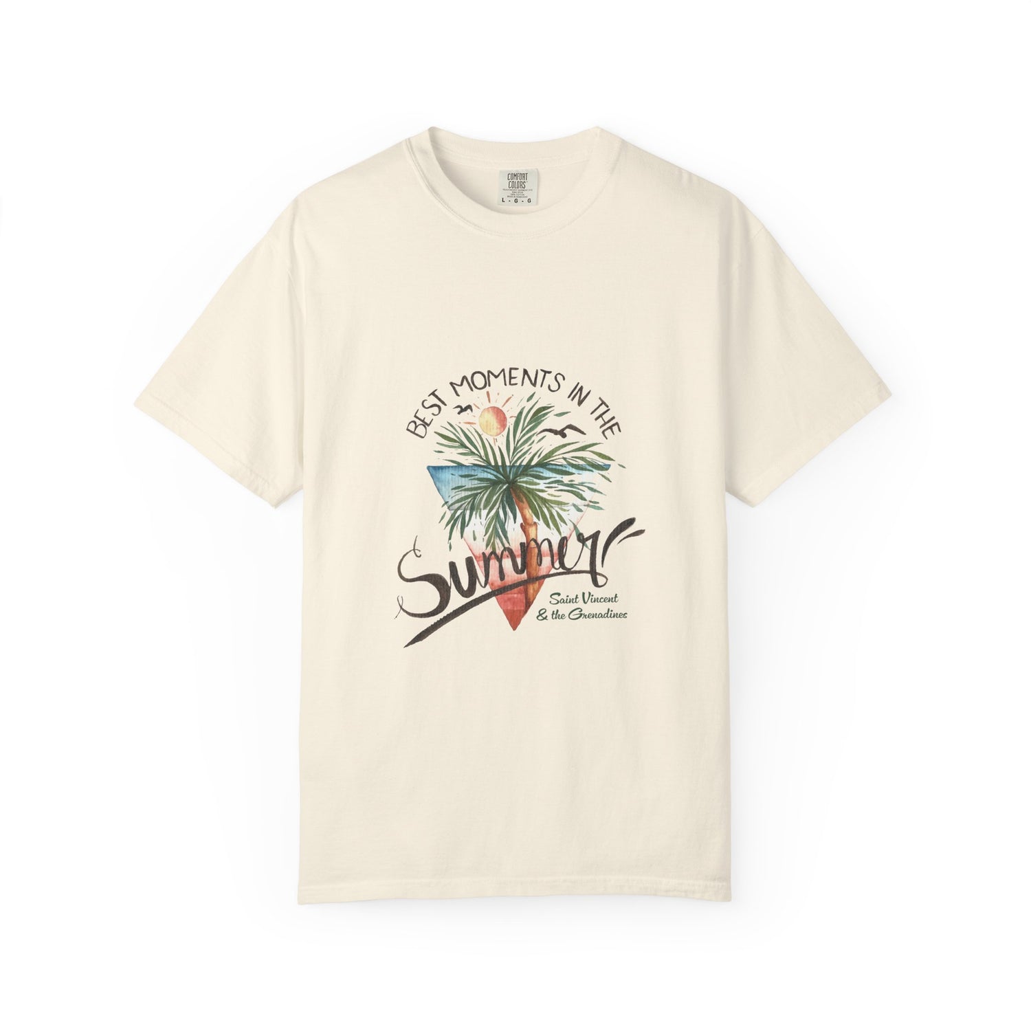 Unisex Summer Moments T-Shirt - Comfortable & Stylish Beachwear | Saint Vincent & the Grenadines