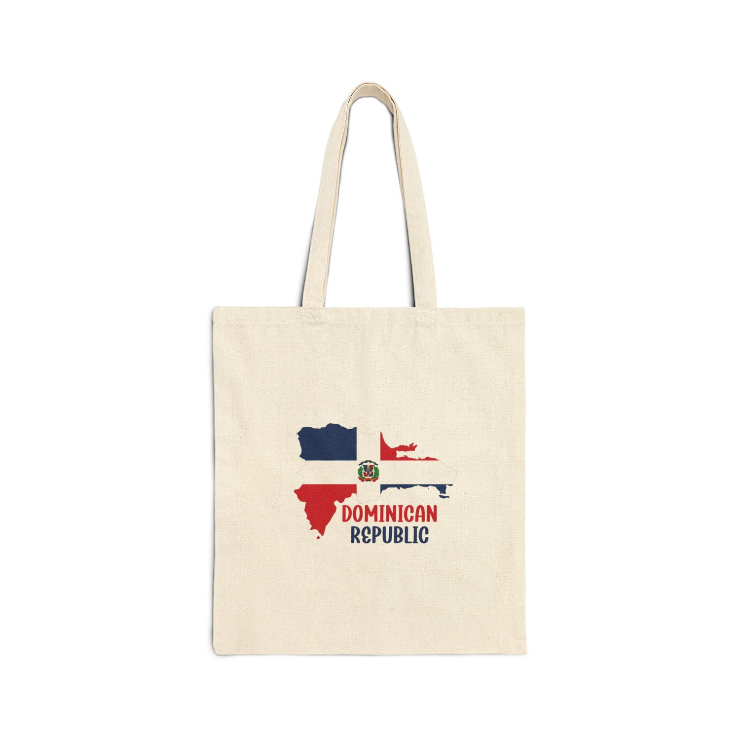 Dominican Republic Cotton Canvas Tote Bag