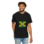 Jamaicaans Gelukkig Nieuwjaar Unisex Garment-Dyed T-shirt