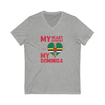 Men & Women Dominica Short Sleeve V-Neck Tee