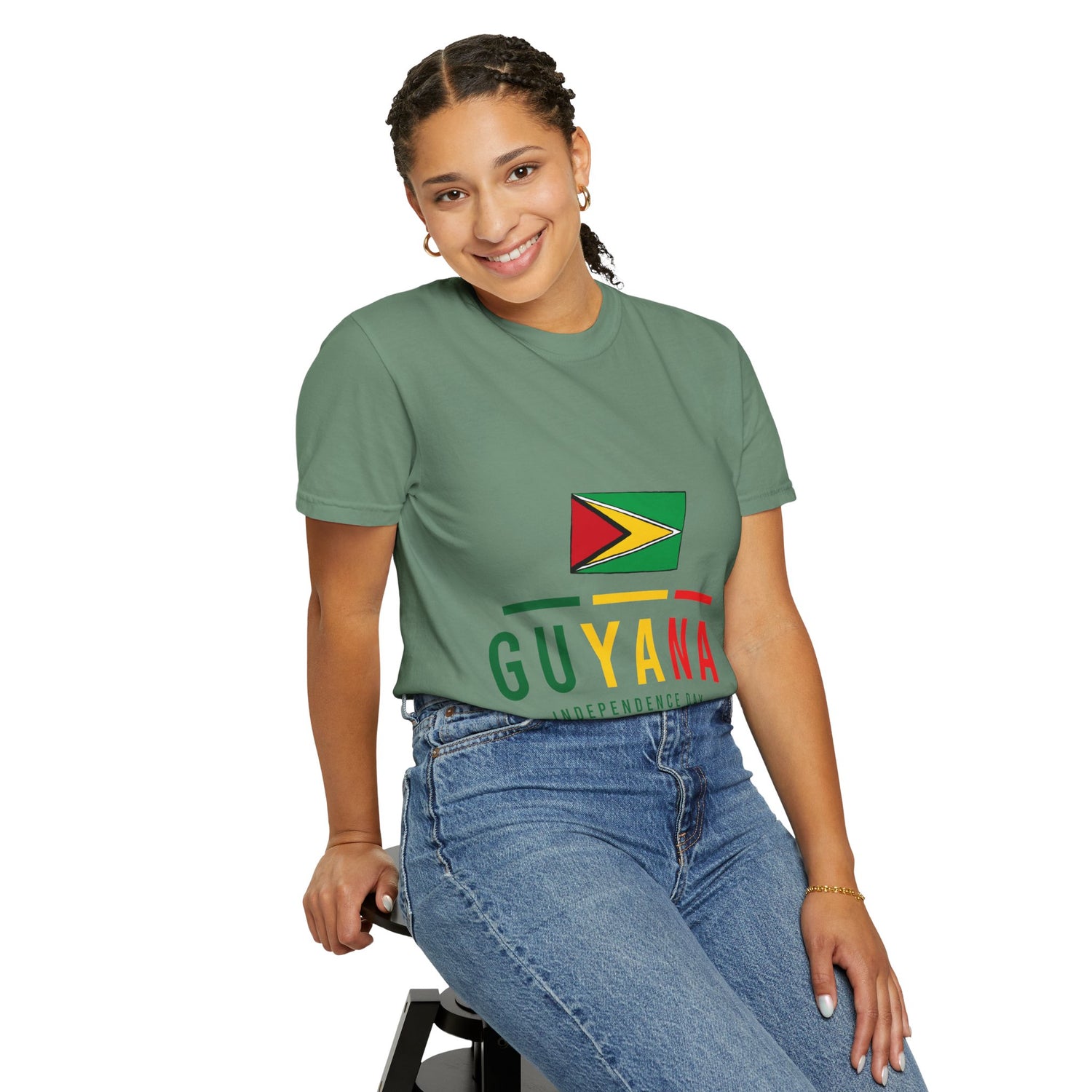 Guyana Independence Day Flag T-Shirt