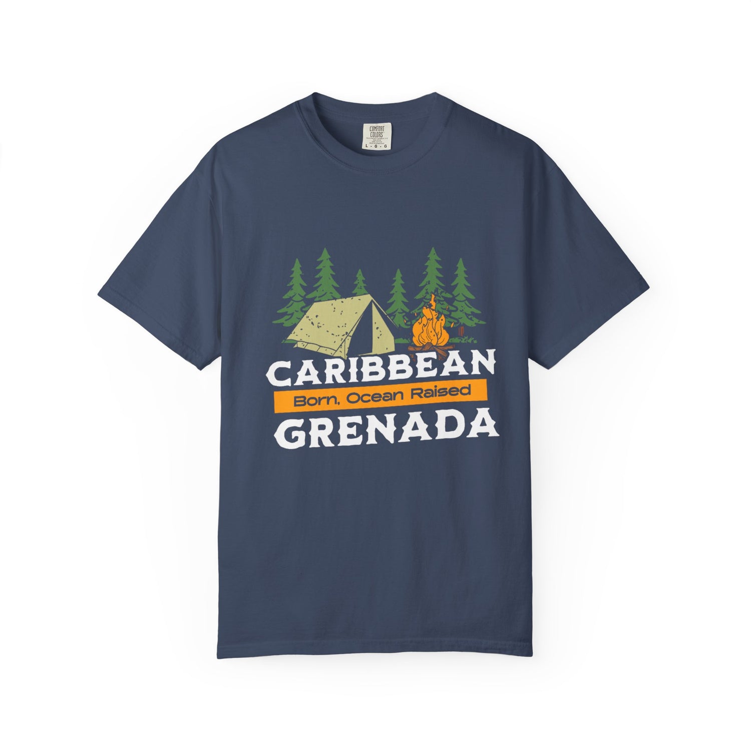 Caribbean Grenada Unisex Garment-Dyed T-shirt - Adventure Awaits!
