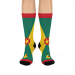 Grenada Flag Crew Socks