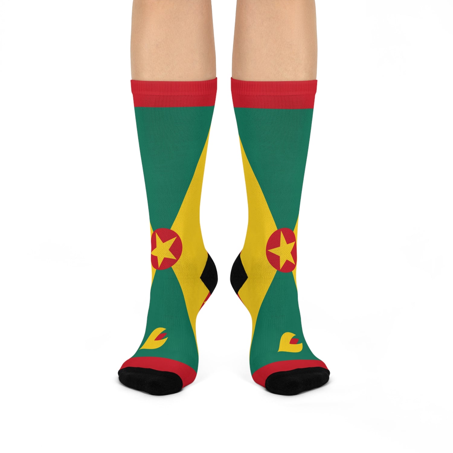 Grenada  Flag Crew Socks