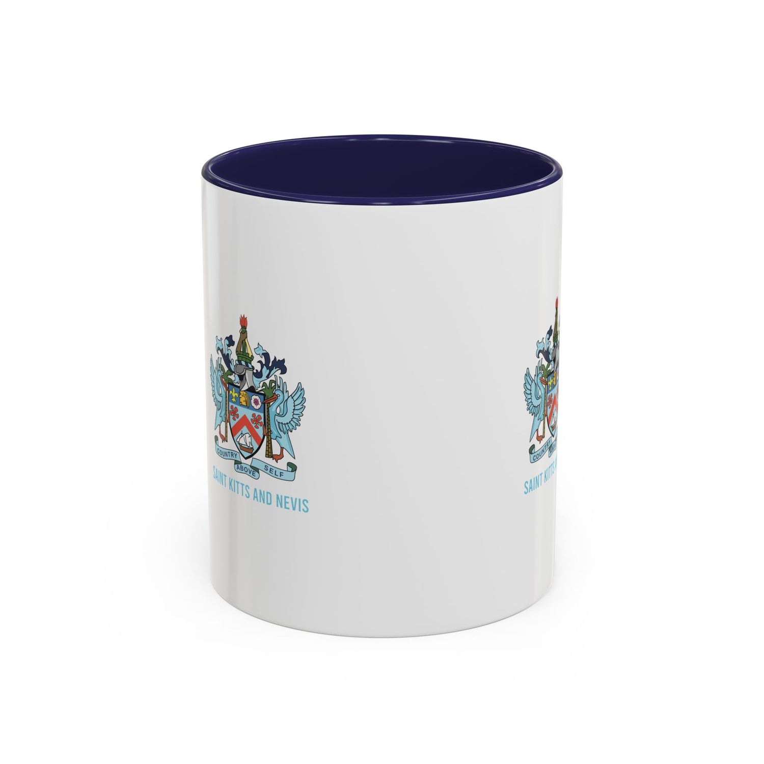 Saint Kitts and Nevis Accent Coffee Mug - 11oz & 15oz - Perfect Gift for Coffee Lovers