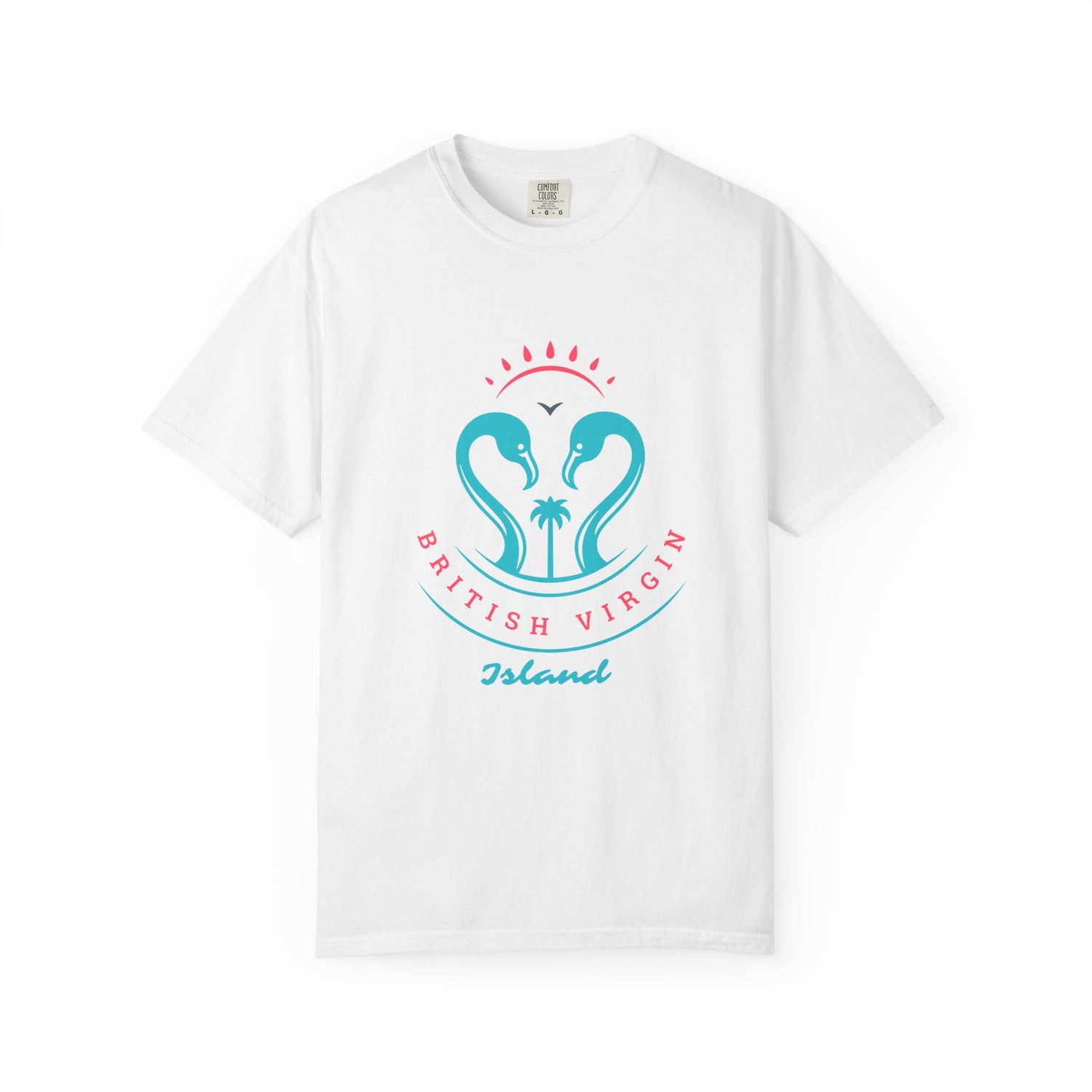 Retro British Virgin Islands T-Shirt | Unisex Garment-Dyed Tee