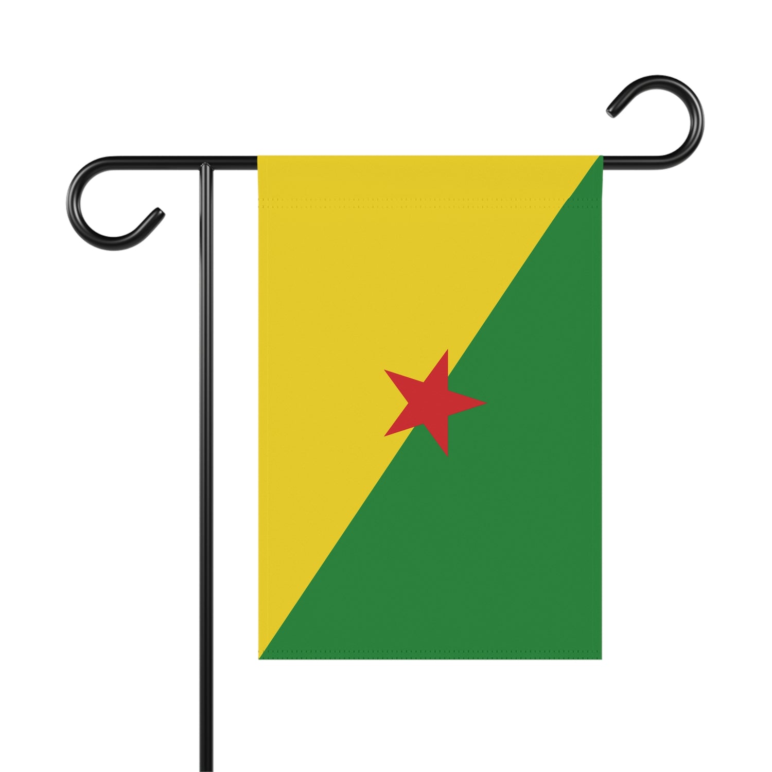 French Guiana Vibrant Garden Banner, Colorful House Decor, Outdoor Flag, Seasonal Yard Sign, Home & Garden Gift, Garden Welcome Flag