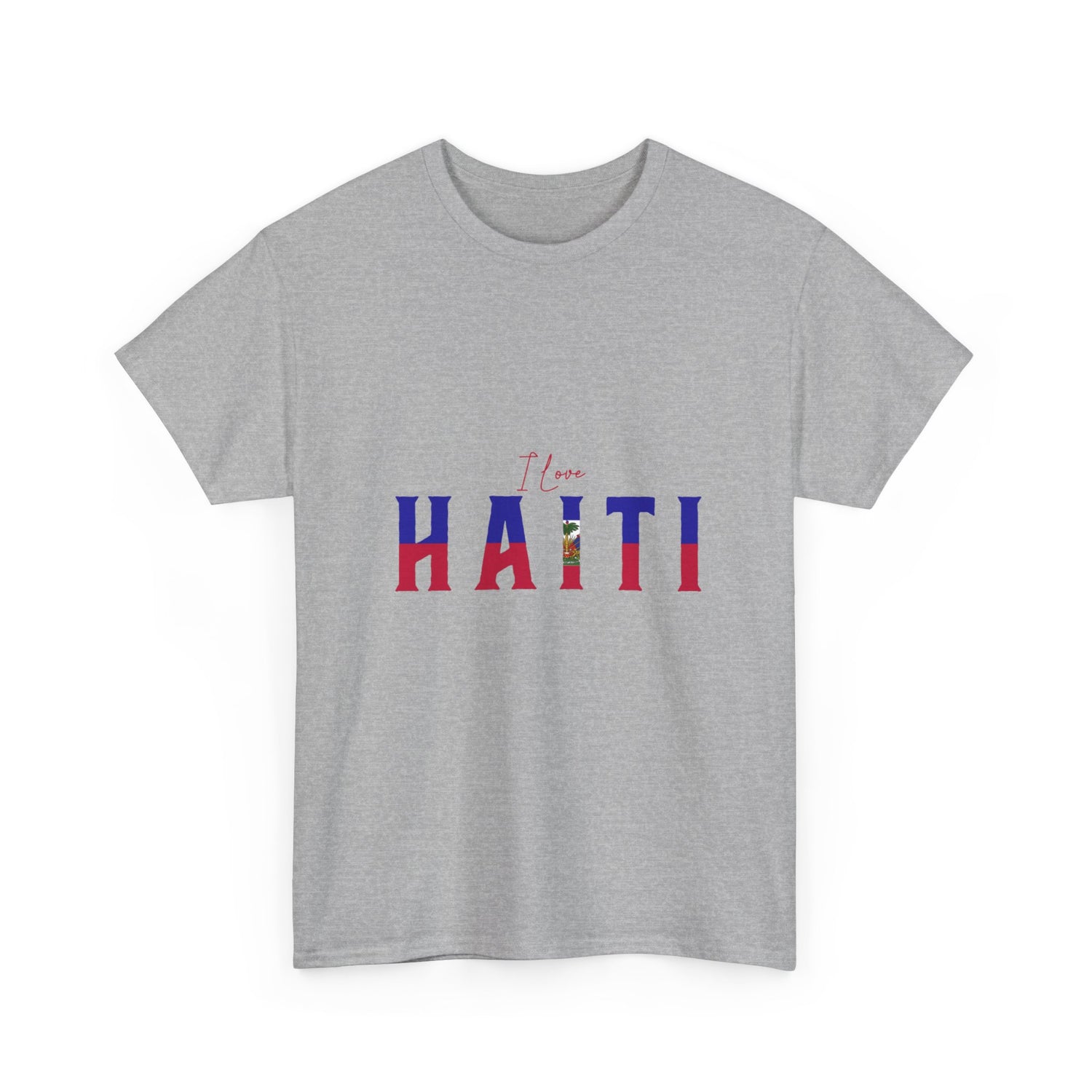Unisex Heavy Haiti Katoenen T-shirt