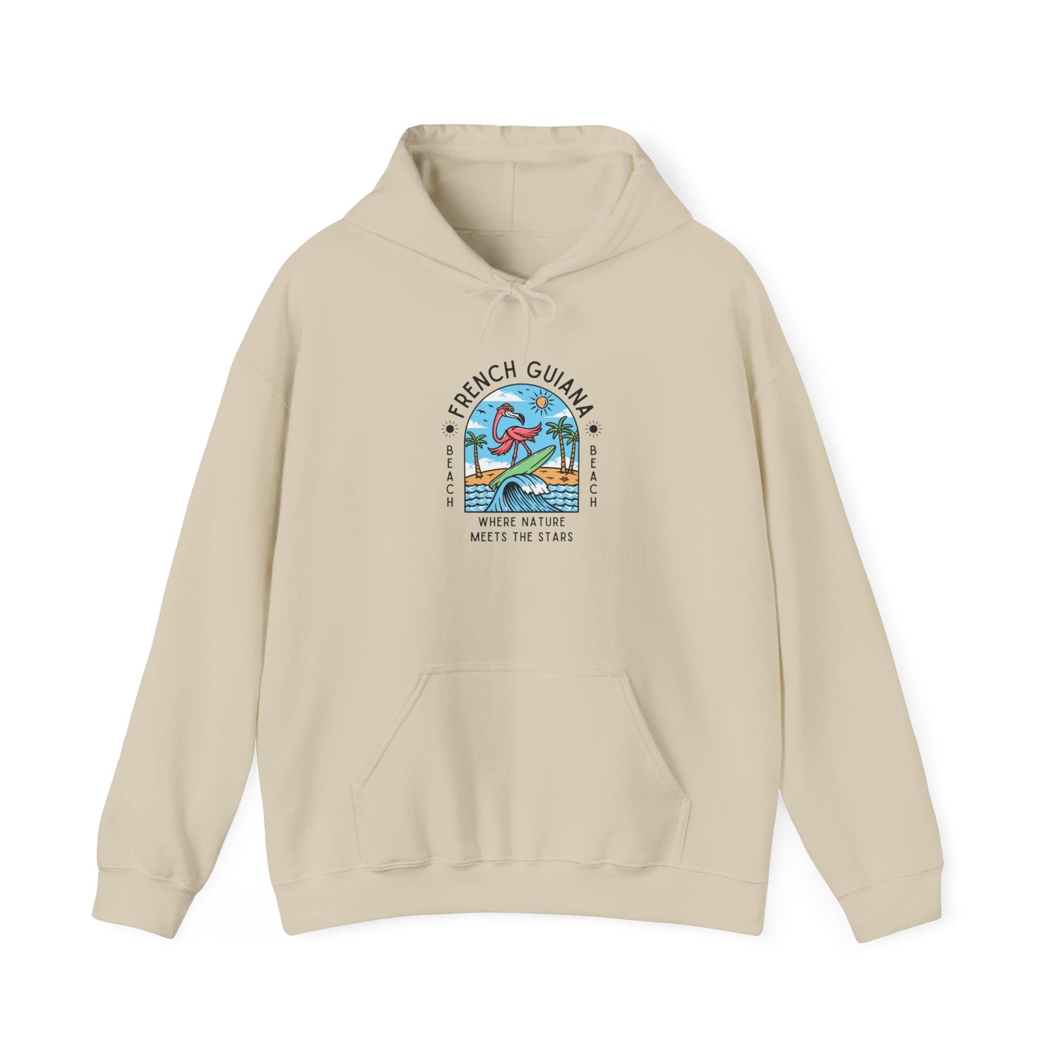 French Guiana Adventure Hoodie | Unisex Heavy Blend Sweatshirt
